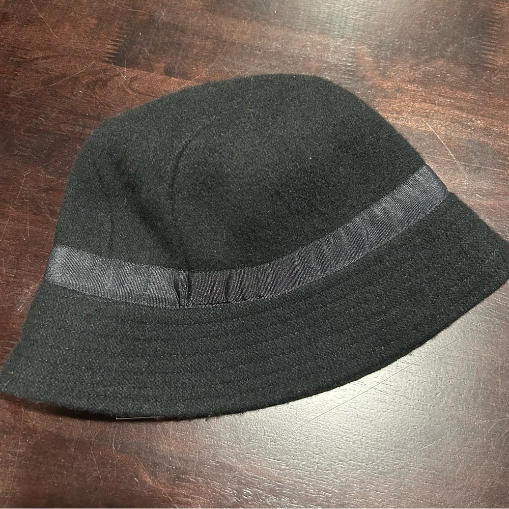 Black Wool Blend Bucket hat The Limited